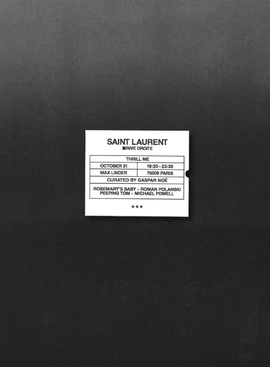 saint laurent halloween