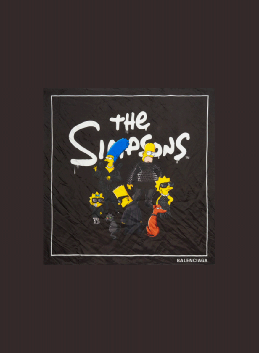 balenciaga simpsons collection