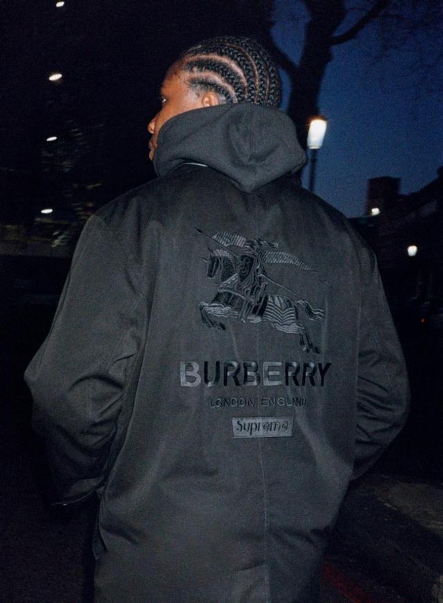 burberry x supreme