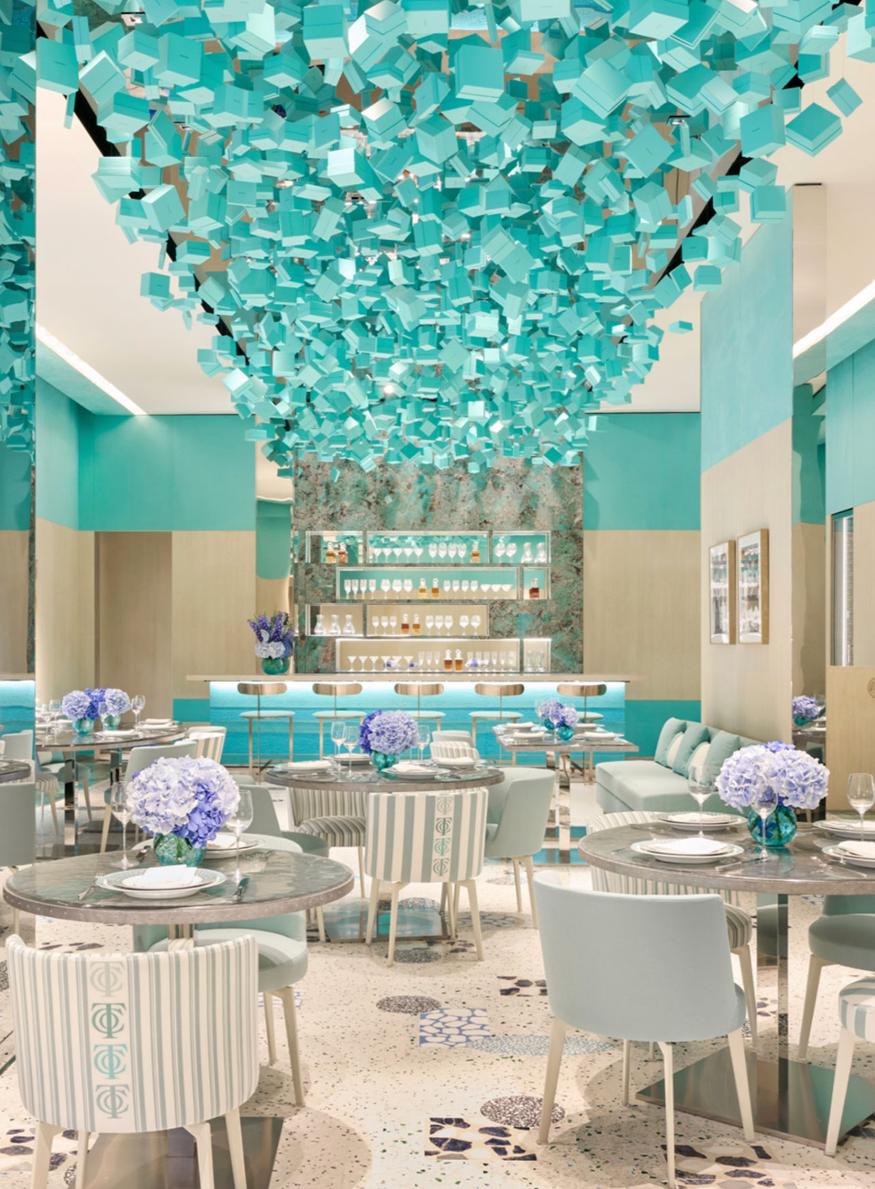 Le nouveau café restaurant Tiffany & Co en Californie par Daniel Boulud