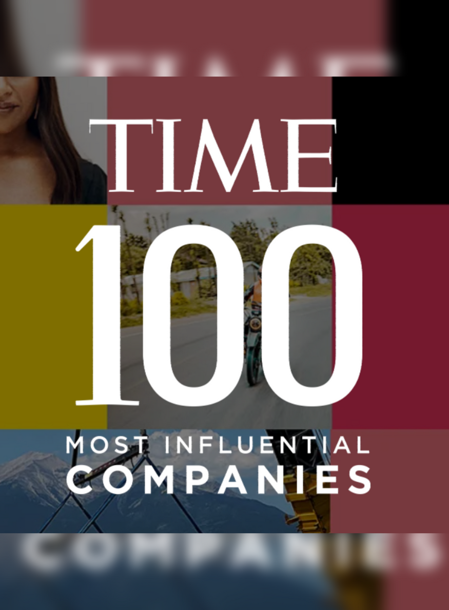 time 100 entreprises influentes