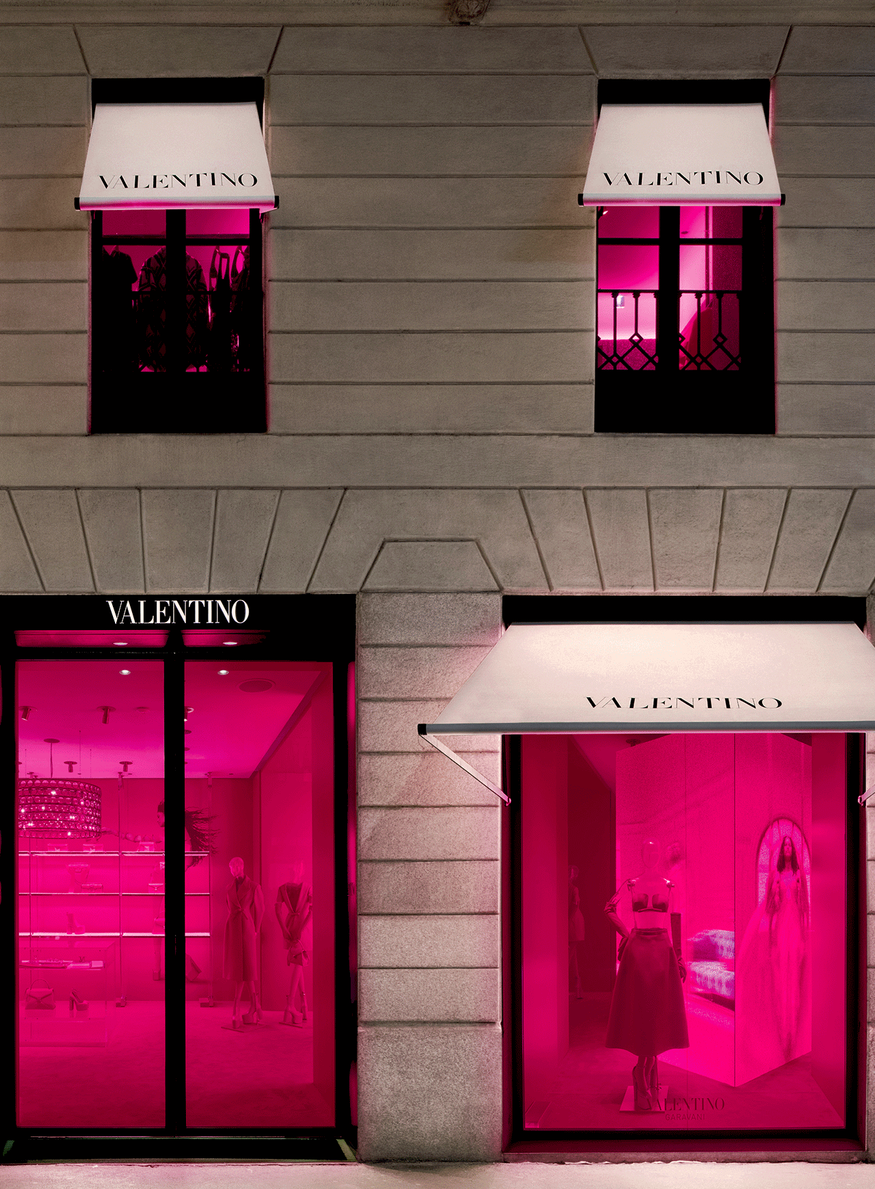 valentino lumieres boutiques
