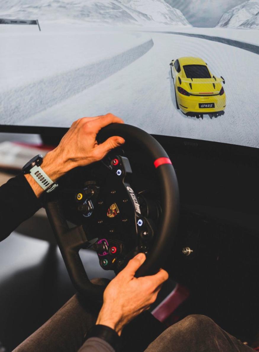 Porsche virtual roads