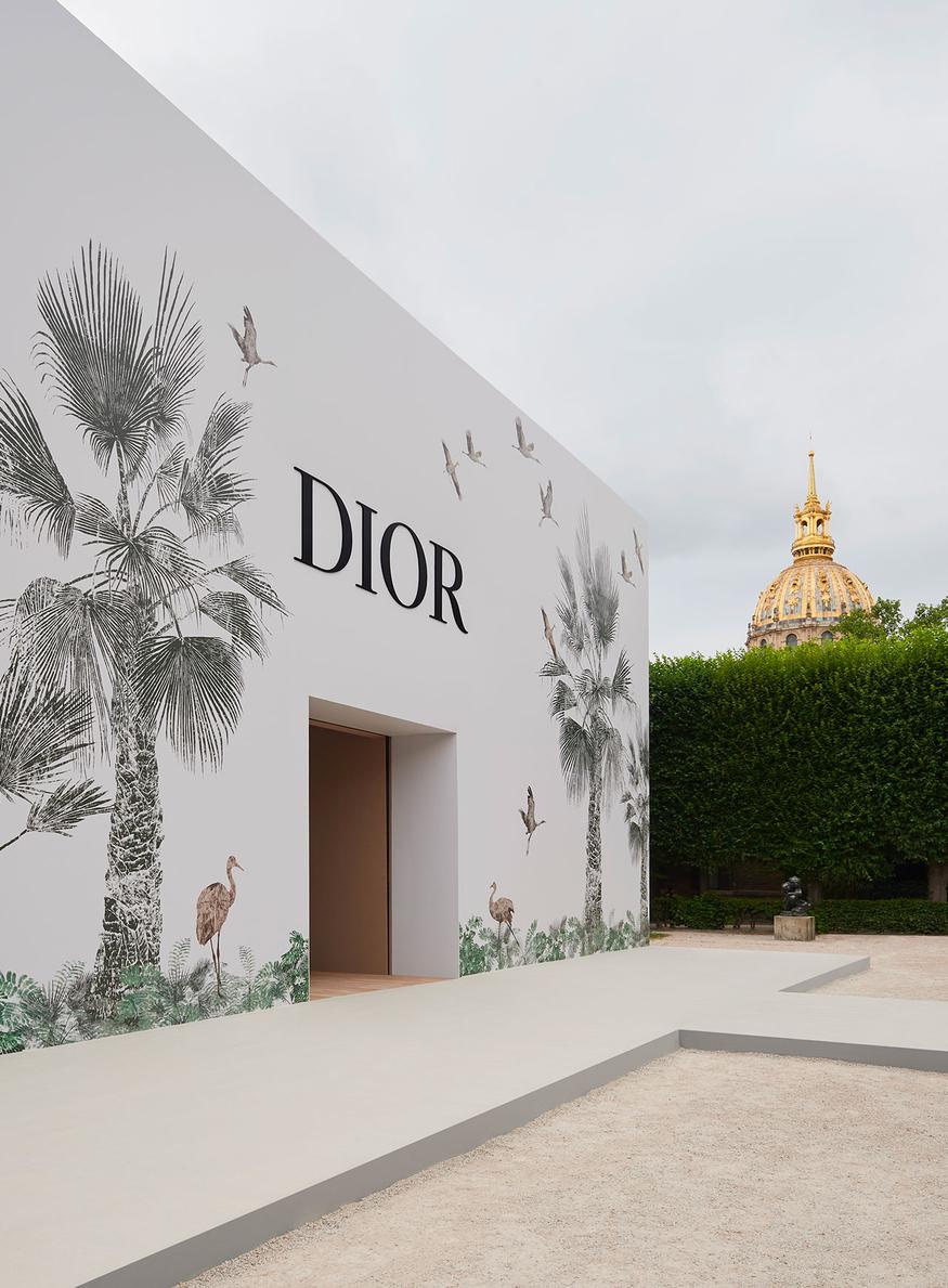 Visite libre defilé Dior Rodin 9 juillet 2023