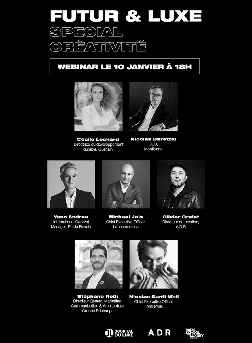 Webinar Créativité journal du luxe