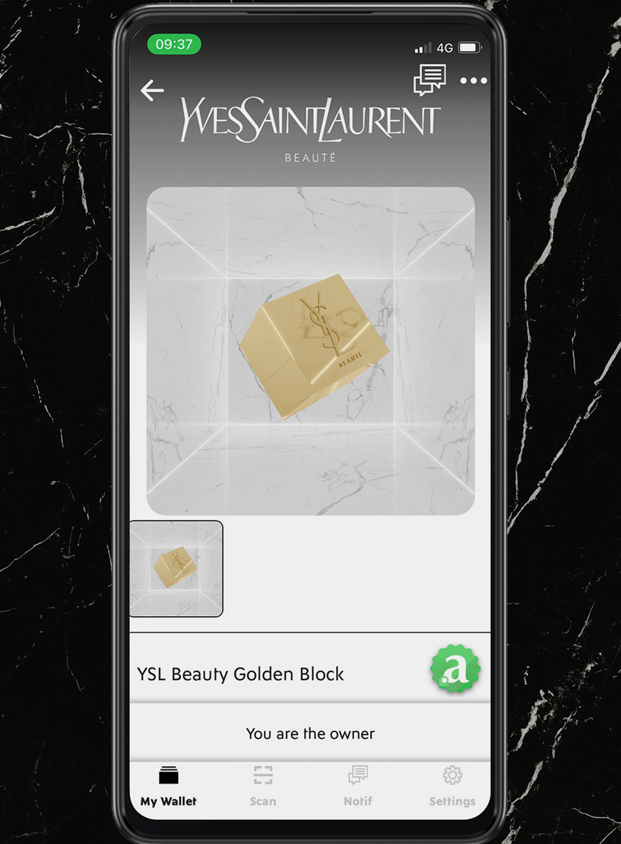 ysl beauty nft