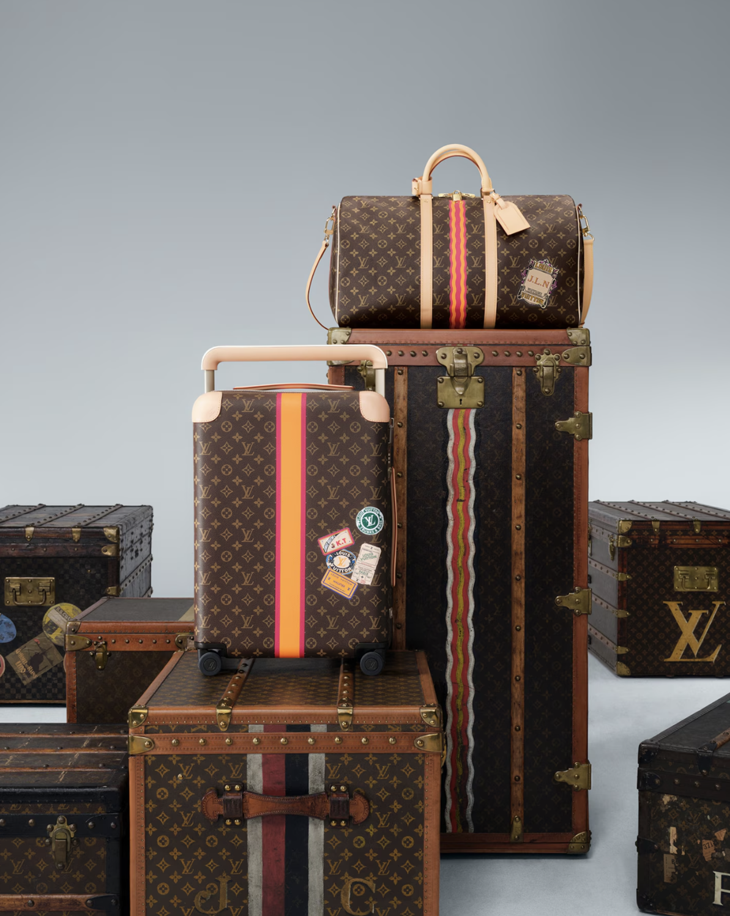 sacs de luxe louis vuitton &agrave; personnaliser initiales monogramme