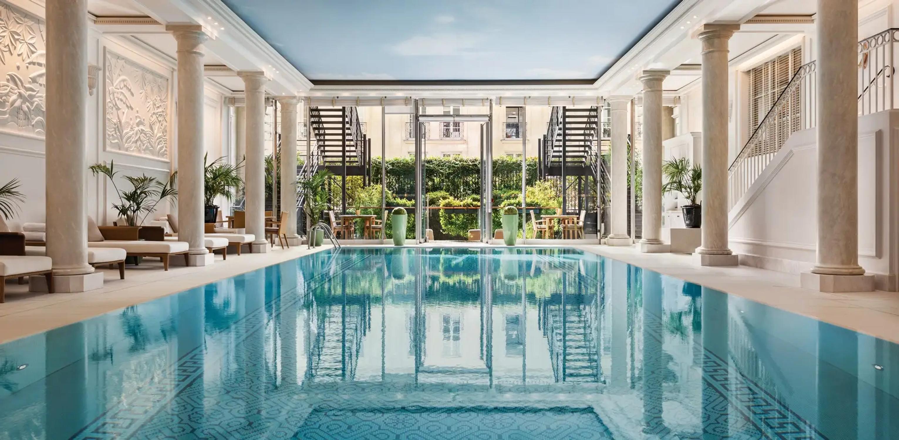 La piscine du Shangri-la