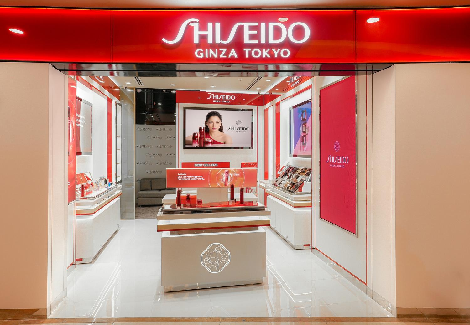 shiseido en inde retail