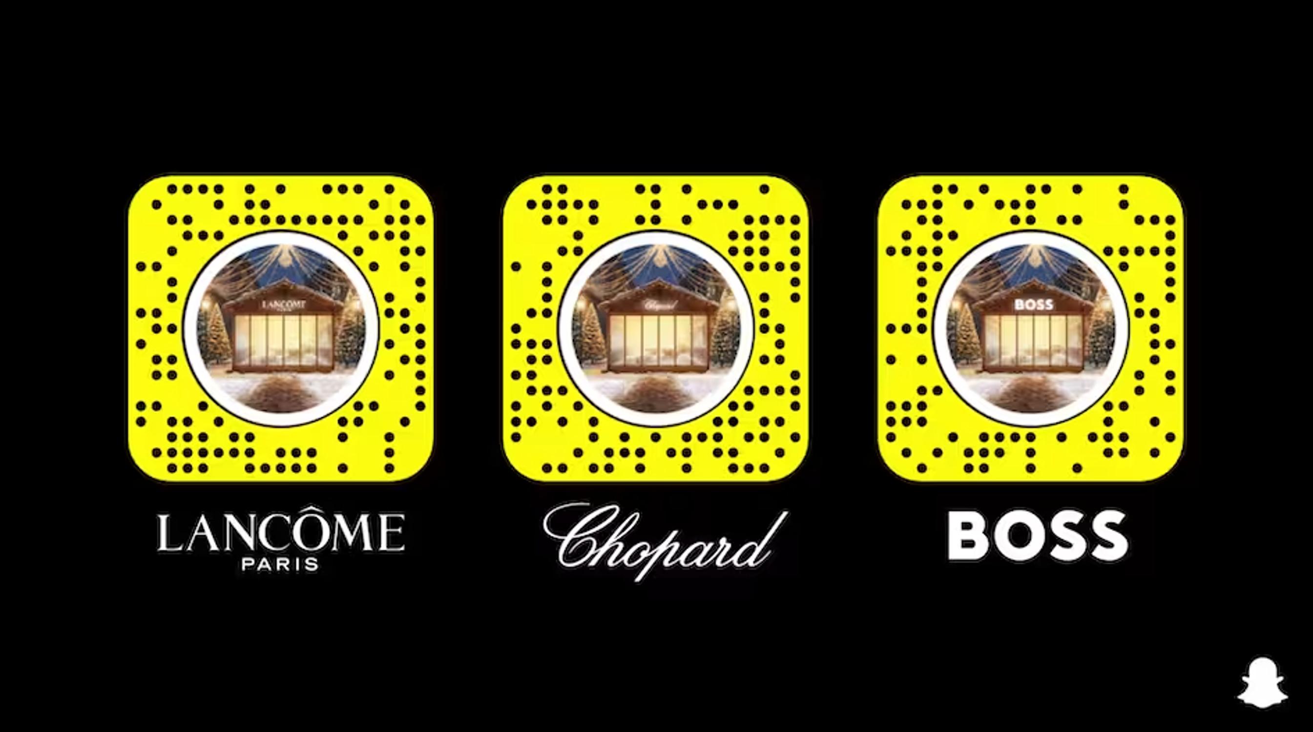 winter village snapchat