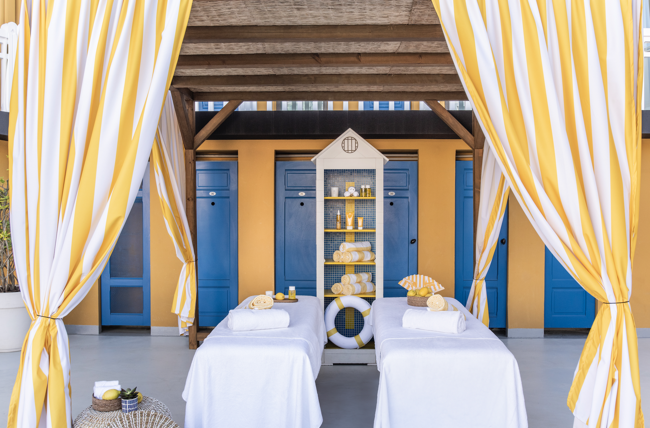 spa plage clarins molitor