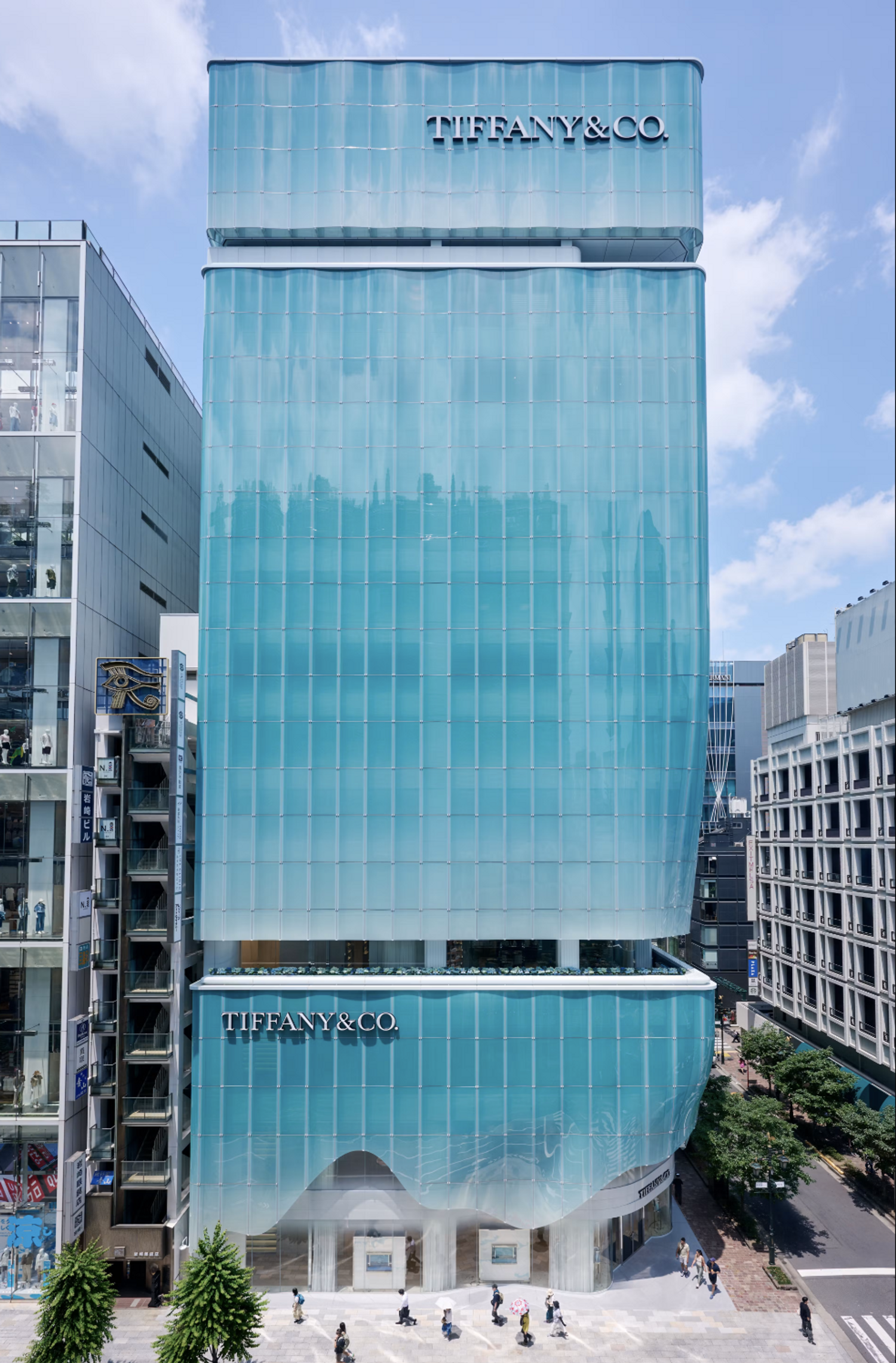 tiffany & co &agrave; ginza, au japon