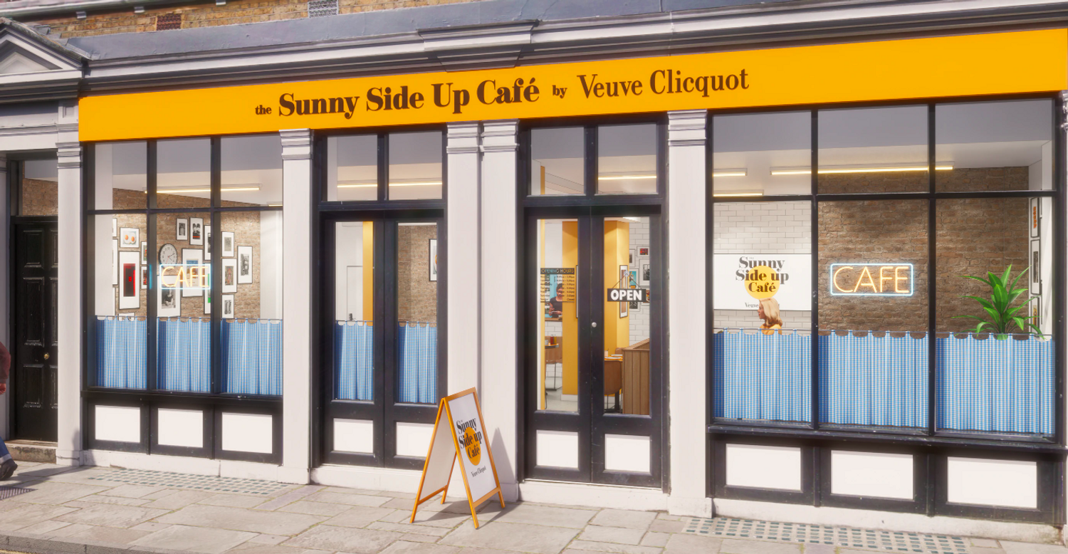 veuve clicquot cafe sunny londres