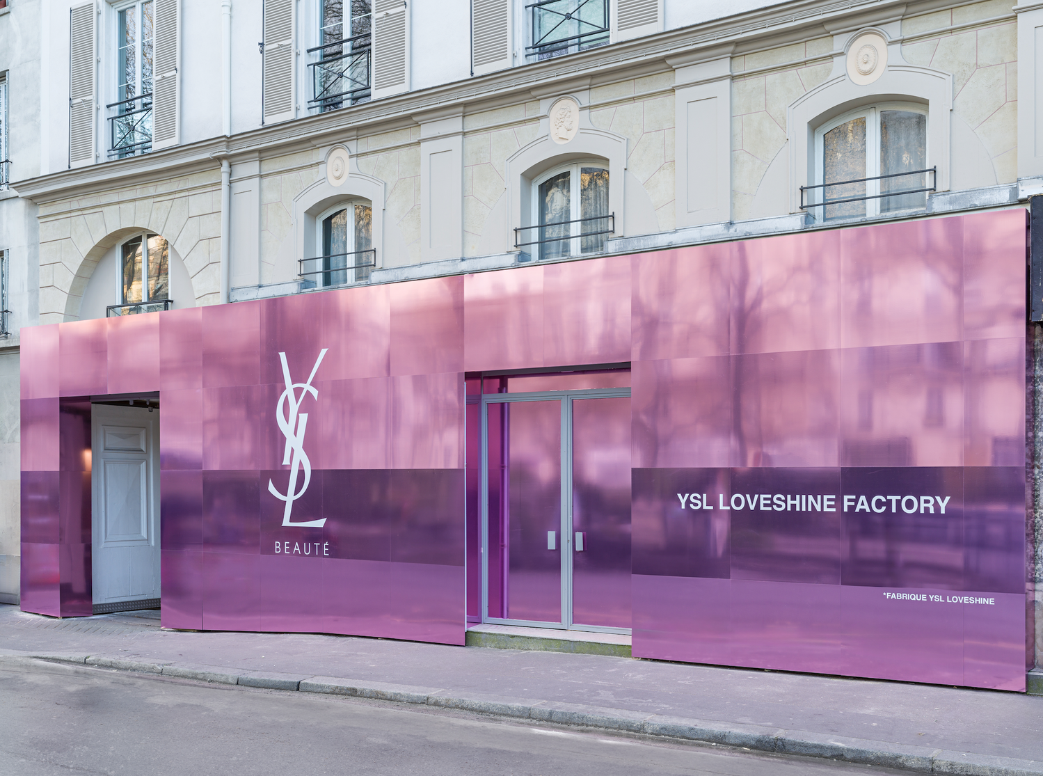 loveshine ysl beauty pop up