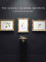 Manolo Blahnik dévoile une exposition virtuelle.