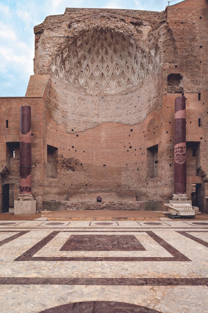 fendi restauration temple venus et rome